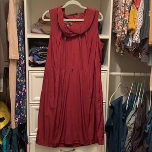 Red dress